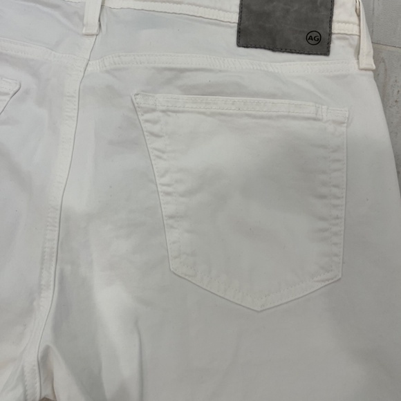 AG Adriano Goldschmied Tellis Jeans Mens 36 x 29 White Modern Slim - Picture 4 of 4